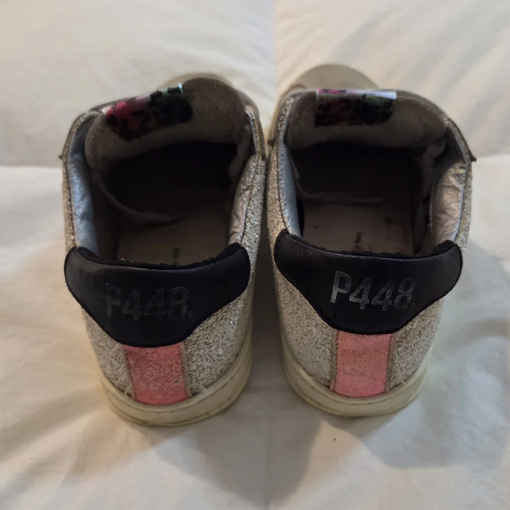 P448 Women's John Glitter Low Top Sneakers Size EU 36 Size 6 US